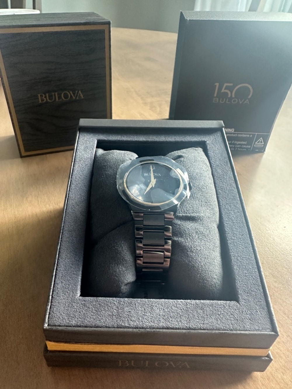 Bulova Women's Millennia Modern Black Dial Watch